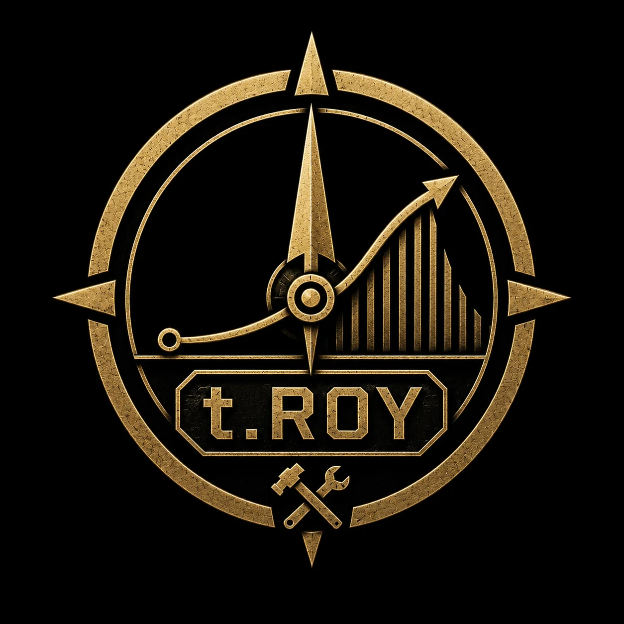 t.ROY emblem -- your AI guide, step by step
